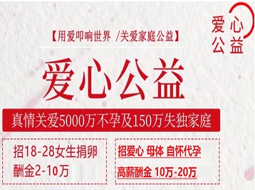 南陵捐卵助孕生子 爱心志愿者招募